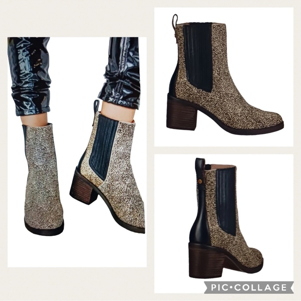 UGG Camden Exotic Genuine Calf Hair Leather Boot size 9